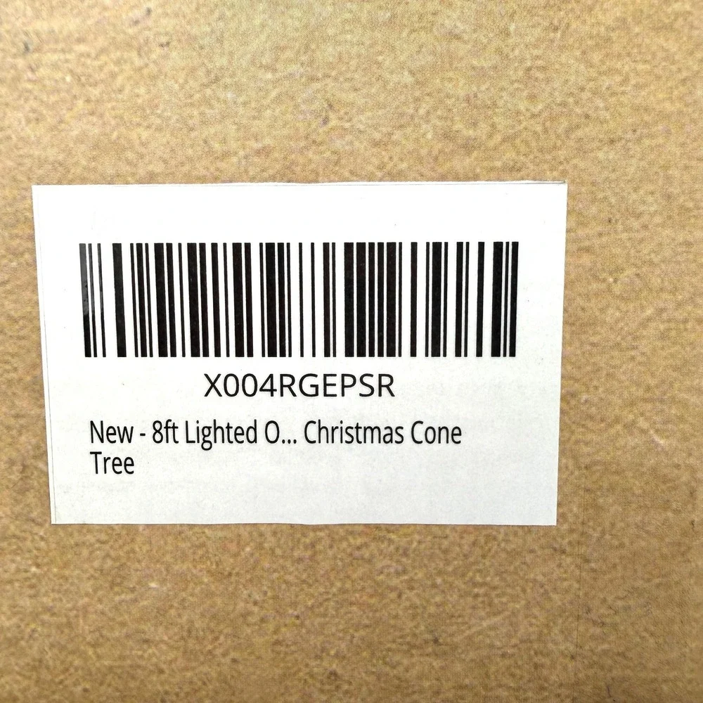 Brave Dream LXY240SL Smart Christmas Cone Tree‎ Light 8FT Outdoor LED Remote